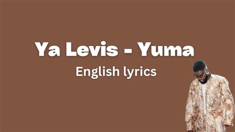 ysl ya levis paroles|Ya Levis – YSL Lyrics .